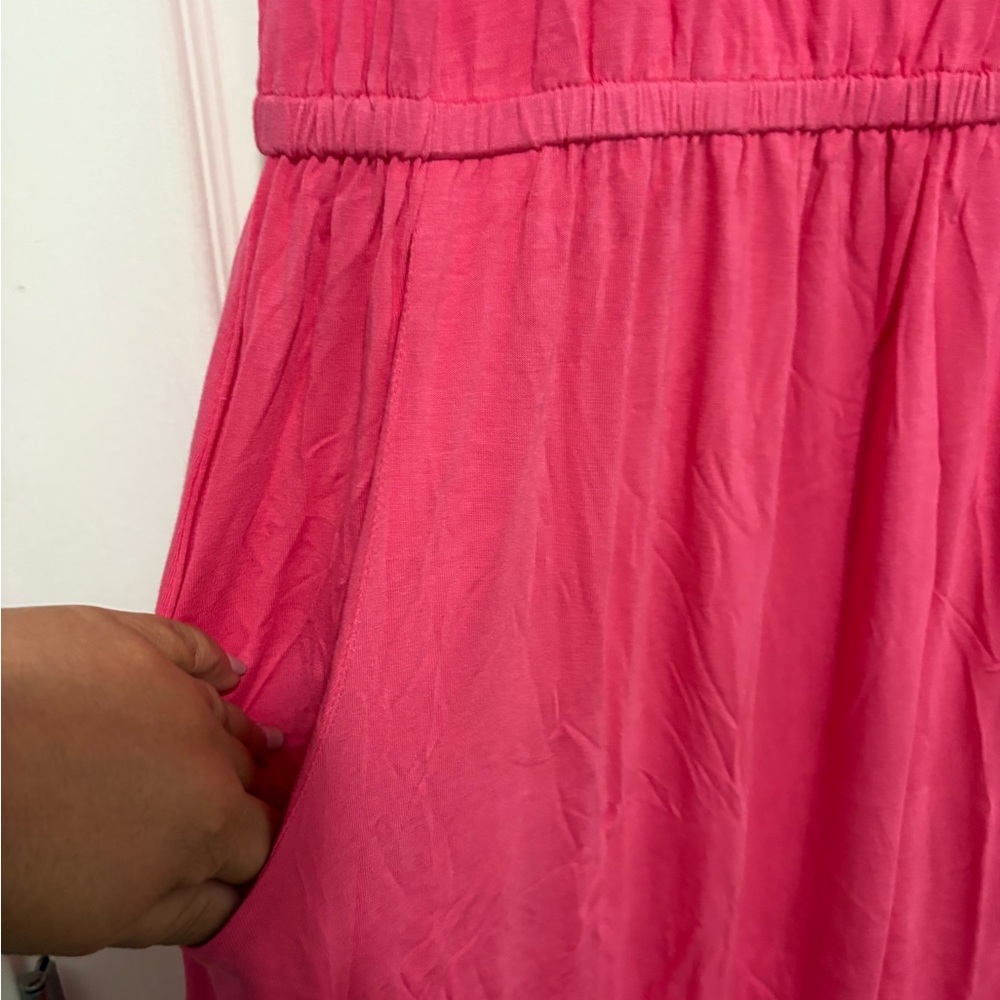 Oversized NIP Sleeveless Cowl Neck Dress - Picture 4 of 4